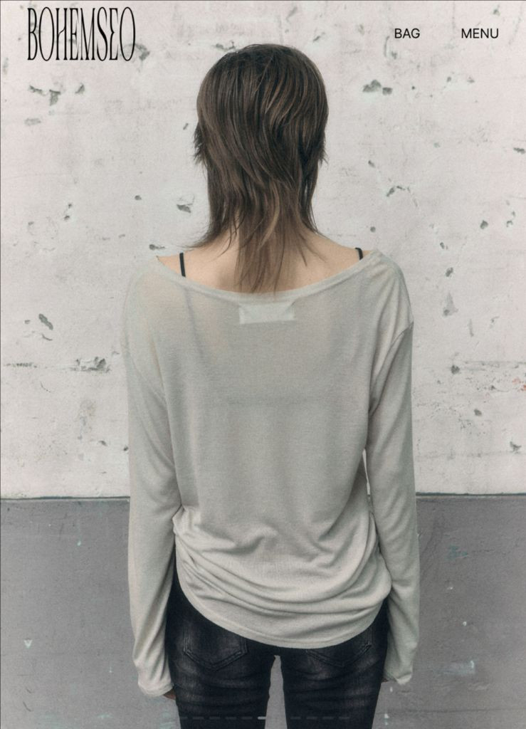 보헤미안서울 롱티 베이지 (새제품) 이미지