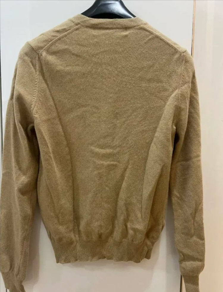 24fw 꼼데가르송 베이지 여성가디건 L--1