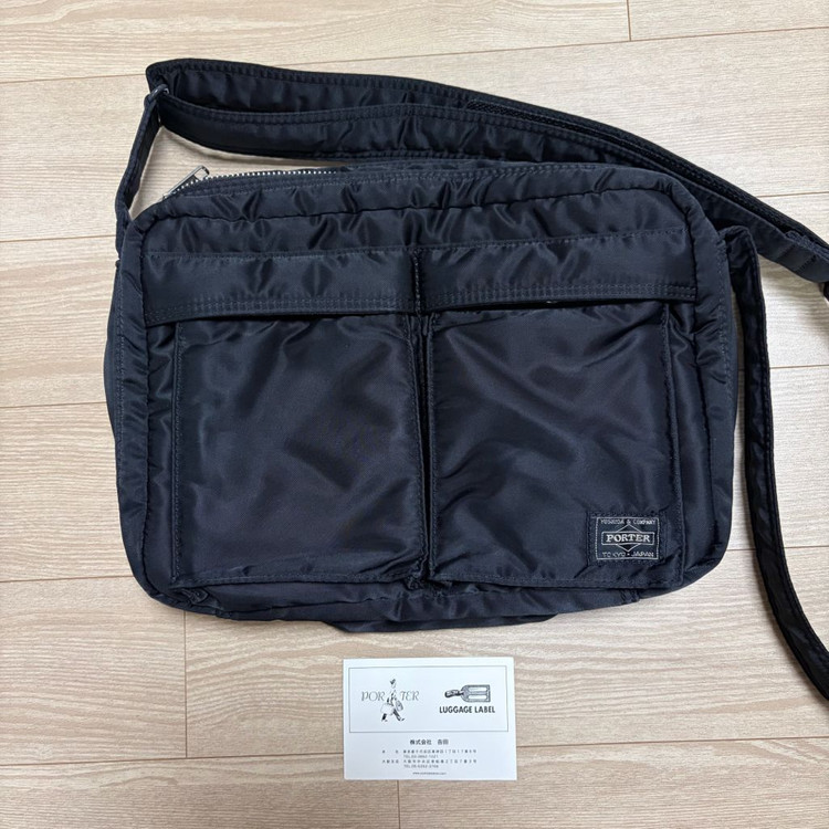 요시다포터 porter 탱커 숄더백 블랙 라지 L--0