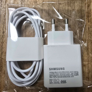 새상품)삼성정품 65W C타입 초고속충전기+CtoC케이블세트 노트북충전기