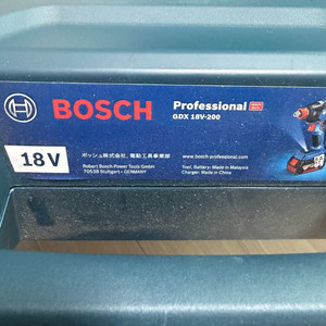 보쉬 GDX 18V200 새거 팝니다 이미지