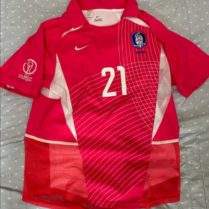 02-04 대한민국 국대 박지성 축구유니폼 선수지급용 이미지