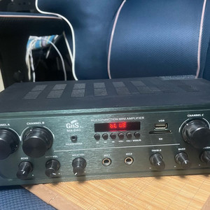 gns 지엔에스 ma-240 4채널 블루투스 앰프