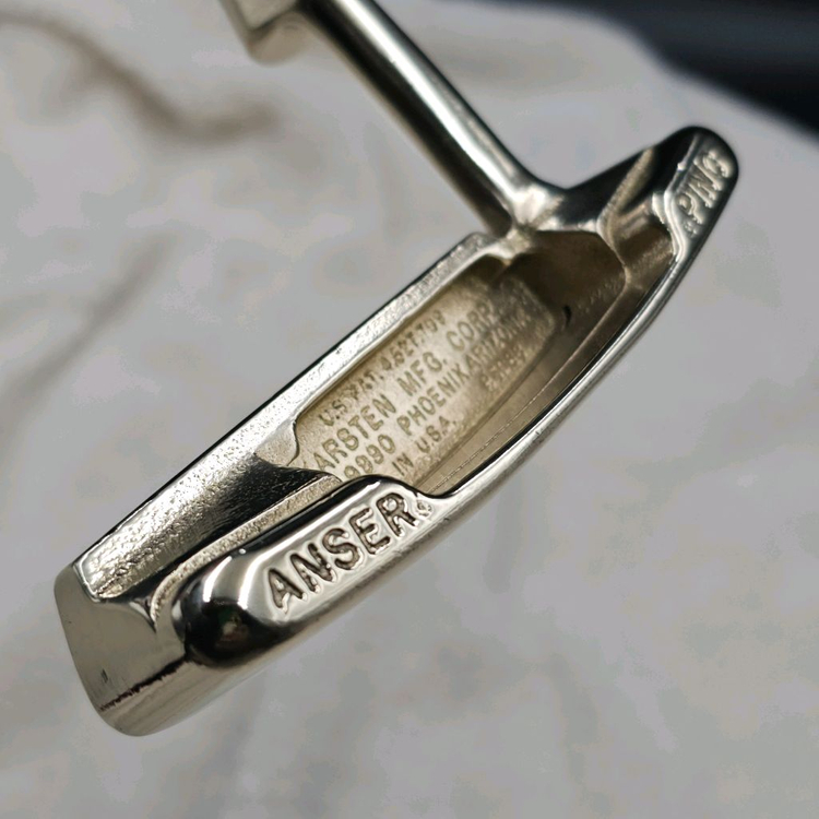 좌타 핑황동퍼터 앤서 왼손 레프티 퍼터 ANSER 올드 희귀 소장용퍼터 이미지