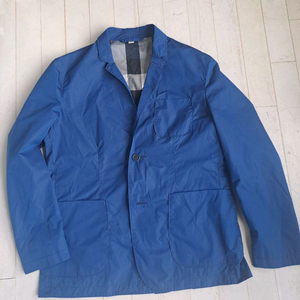 버버리 블루 컬러 자켓