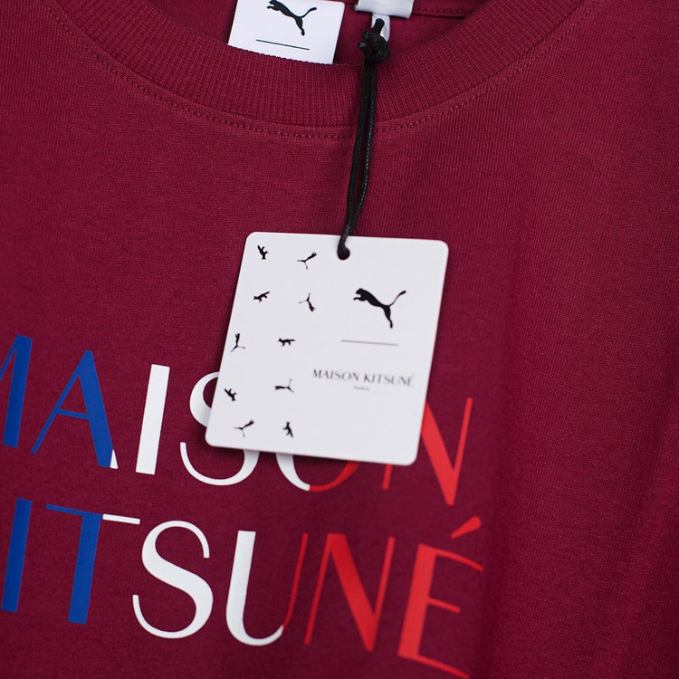 [M]퓨마 X 메종키츠네 오버사이즈 반팔티 팝니다 이미지