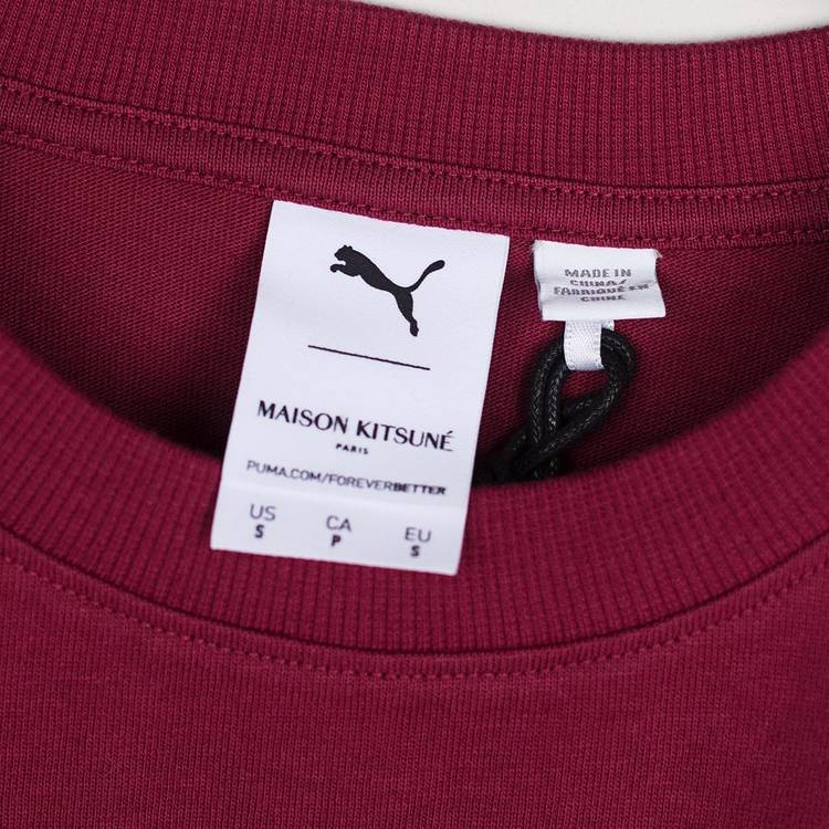 [M]퓨마 X 메종키츠네 오버사이즈 반팔티 팝니다 이미지