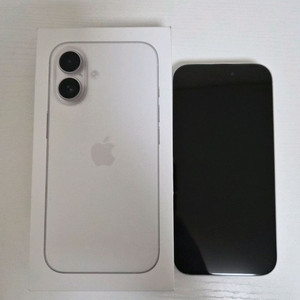 아이폰16 일반 256GB 화이트 자급제 S급