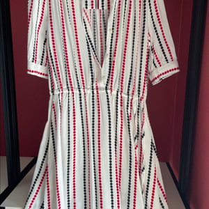 타미힐피거 도트 셔츠 원피스 44~55 이미지