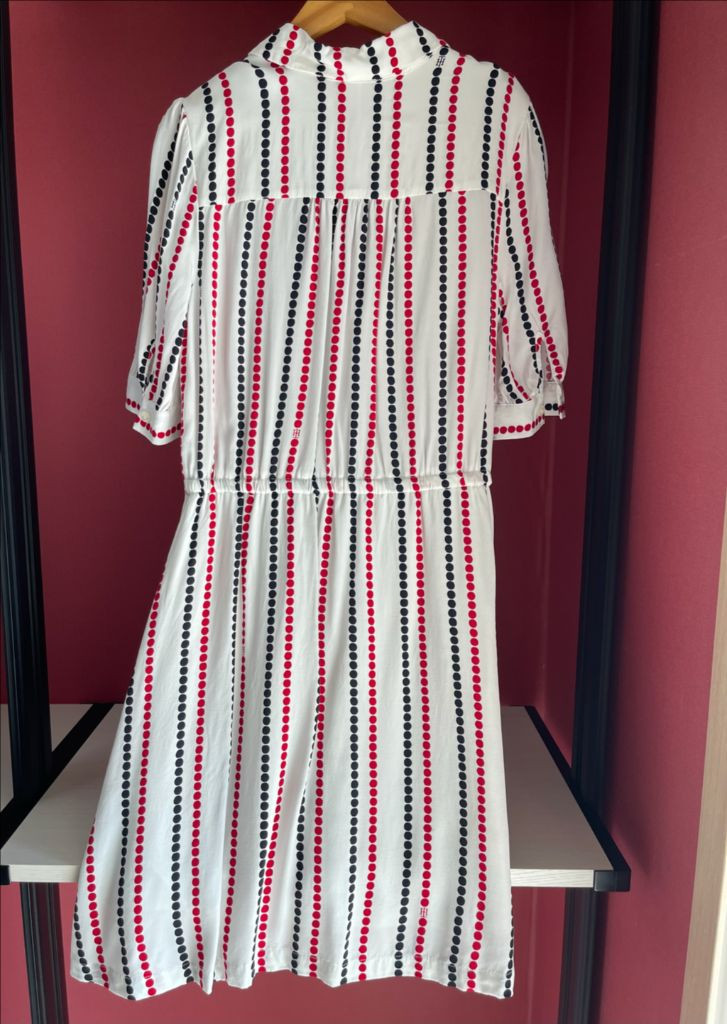 타미힐피거 도트 셔츠 원피스 44~55 이미지