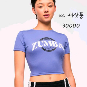 줌바 웨어 상의 이미지