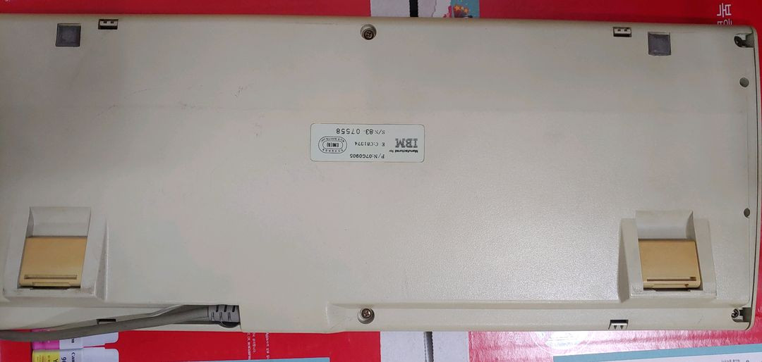 IBM정품 빈티지 한글 키보드 PS/2 판매--2