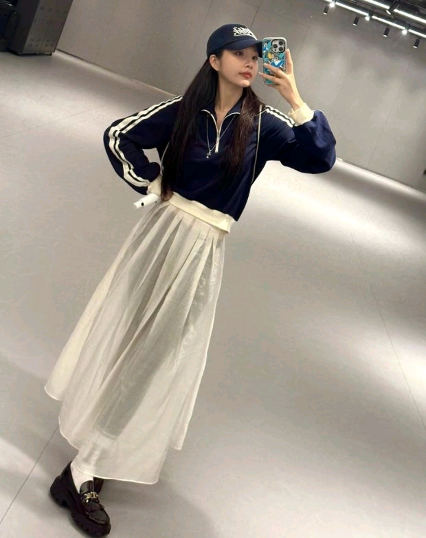 마론에디션 핑크 반집업 이미지