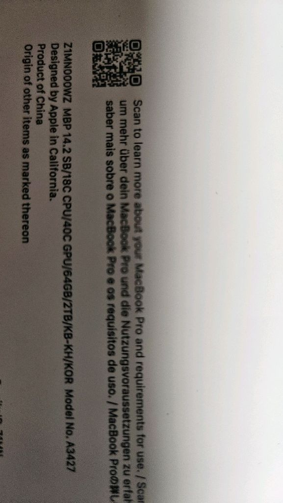 맥북 프로 14 M5 Max 스페이스 블랙 미개봉--1