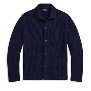 폴로 울코튼 카라 가디건 / 카디건 / 네이비 / L