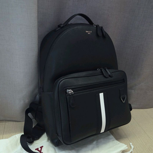 [정품] 발리 23FW 매브릭 남성 사피아노 가죽 백팩 검흰