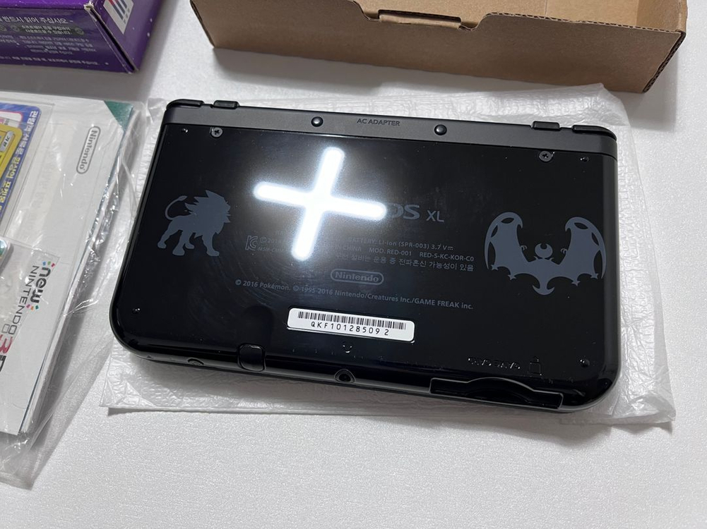 뉴 닌텐도 3ds xl 썬 문 에디션 - 뉴큰다수 포켓몬스터 포켓몬 뱅크 이미지