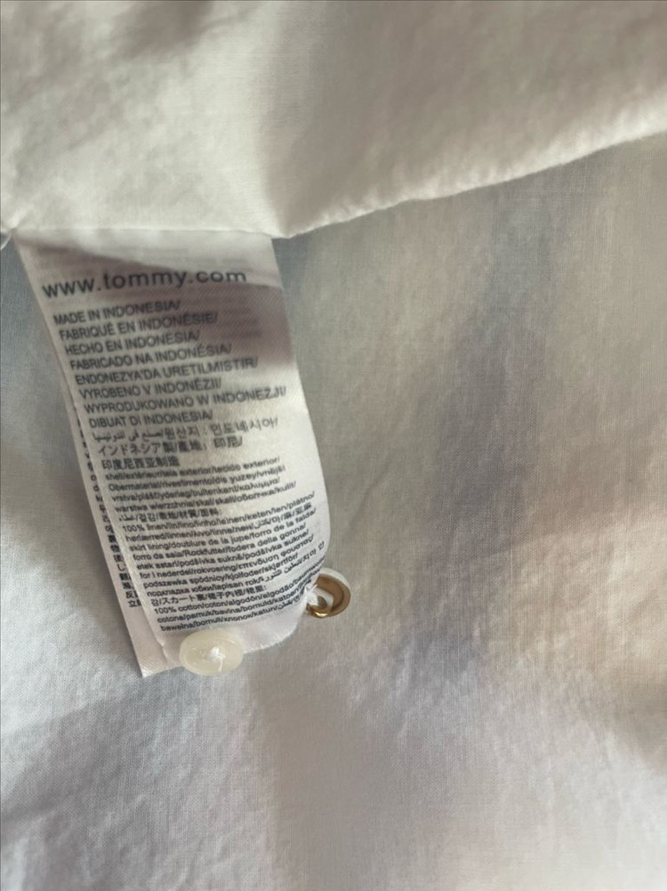 타미힐피거 스트라이프 셔츠 원피스 XS 이미지