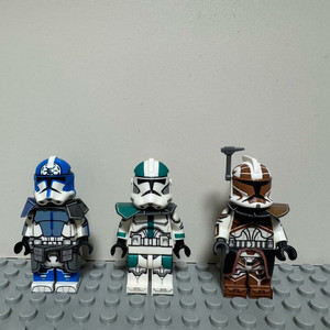 레고 스타워즈 커스텀 피규어 3개 일괄판매합니다. 이미지