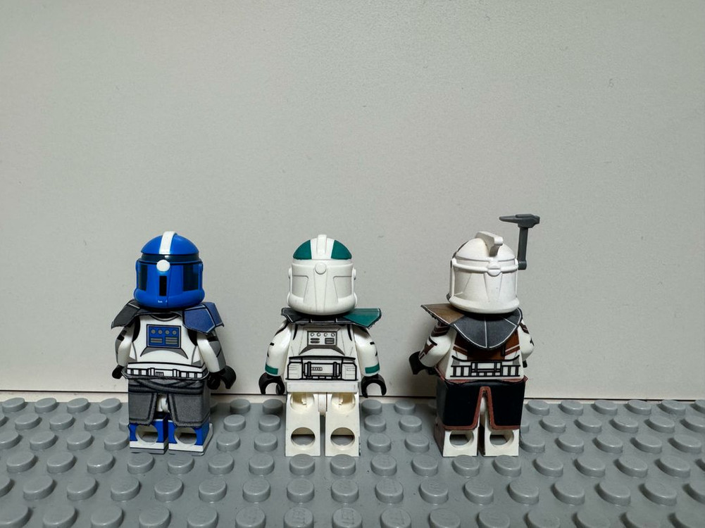 레고 스타워즈 커스텀 피규어 3개 일괄판매합니다. 이미지