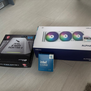 i5-14600kf + b760m박격포 +잘만alpha 2 a36 이미지