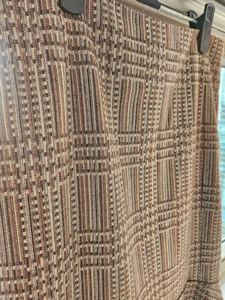 타임 체크 패턴 브라운 스커트 자켓 세트 64 (55) 이미지