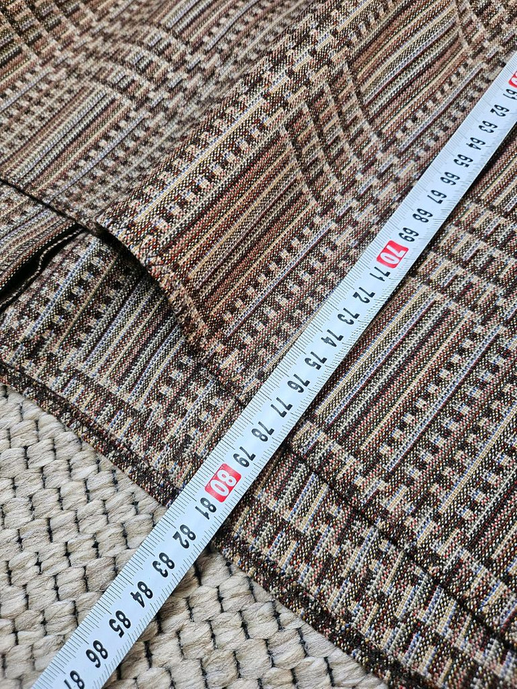 타임 체크 패턴 브라운 스커트 자켓 세트 64 (55) 이미지