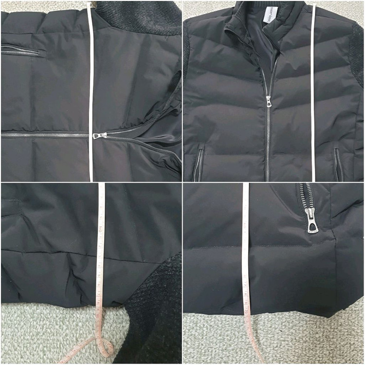 시리즈 구스다운 울혼방 니트 패딩자켓 판매해요 이미지