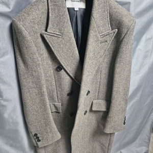 토니웩 23FW 헤링본 더블브레스트 코트 L사이즈 팝니다 이미지