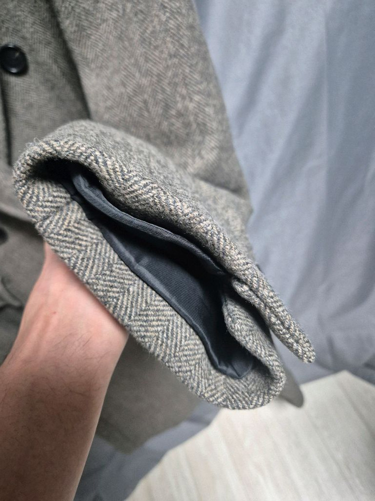 토니웩 23FW 헤링본 더블브레스트 코트 L사이즈 팝니다 이미지