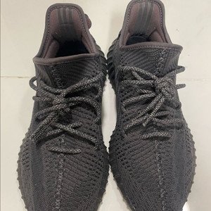 아디다스 이지 부스트 350 V2 블랙 논리플렉티브 275mm 이미지