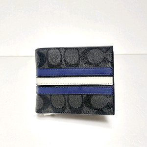 새제품/코치 남성지갑/반지갑/일싼 이미지