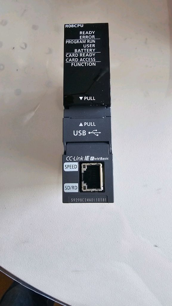 미쯔비시 PLC R08CPU 모듈 이미지