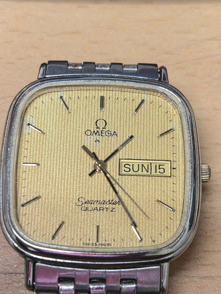 오메가의 빈티지 씨마스터 쿼츠 이미지