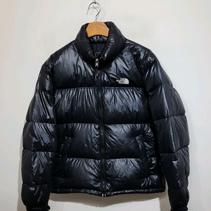 (M) 노스페이스 구스다운 눕시패딩 점퍼 블랙 거위털 700 자켓 이미지