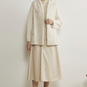 더캐시미어 토끼털 니트 가디건