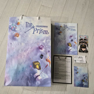 잠뜰 미수반 The Prism 굿즈 쇼핑백 티켓 엽서 초동수사보고서 이미지