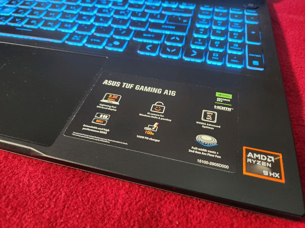 ASUS 5070 게이밍 노트북 풀박스--2