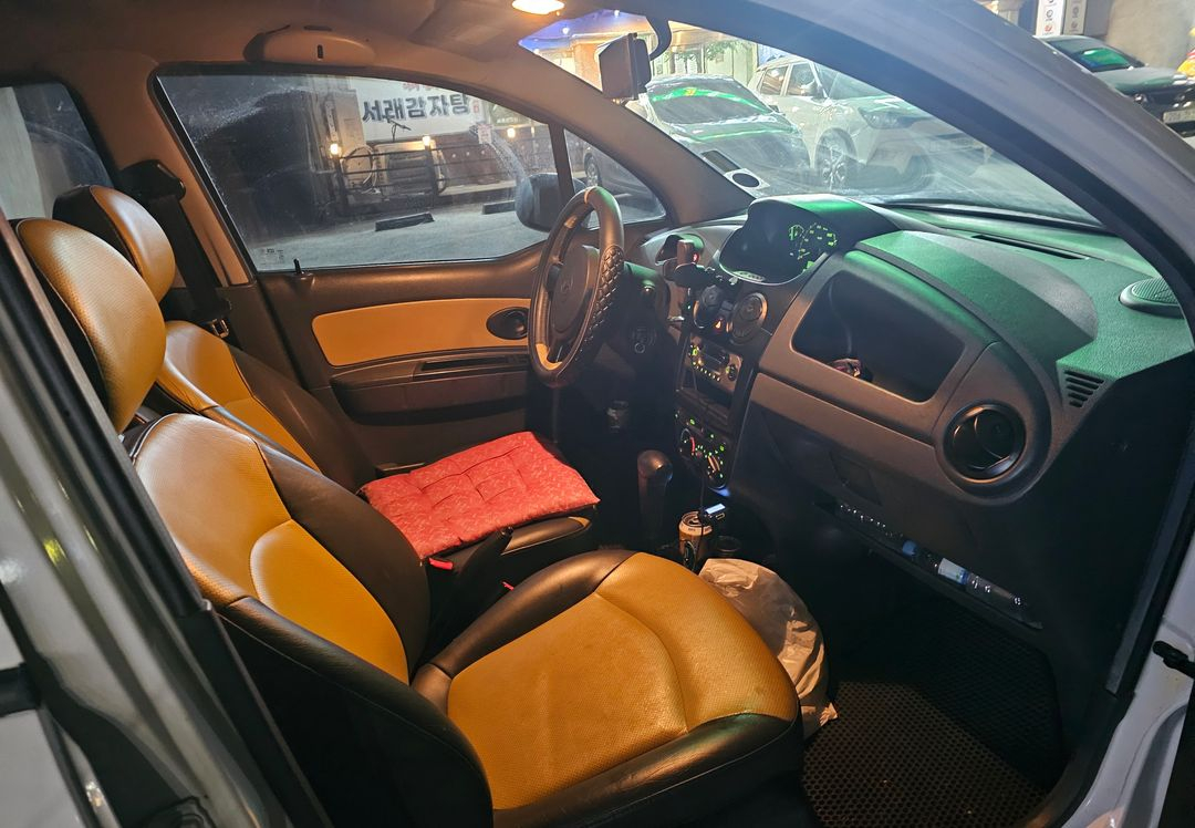 개인 가성비 올드카 연비좋은 올뉴마티즈 오토 125만 싸게 팝니다. ㅡ경차 오토,블루투스,소모품등 이미지