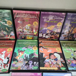 고화질)디즈니 BEST DVD 애니메이션 10종 세트