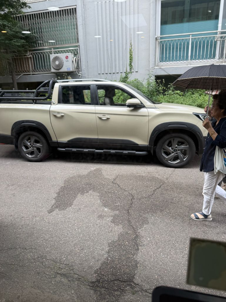 렉스턴 스포츠 칸 한미4단폴딩커버+103롤바팝니다 이미지