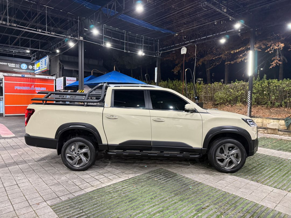 렉스턴 스포츠 칸 한미4단폴딩커버+103롤바팝니다 이미지