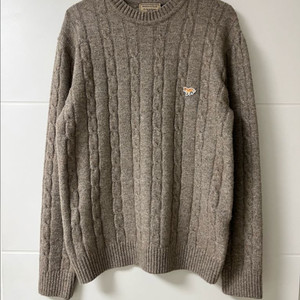 메종키츠네 케이블 니트 스웨터 이미지