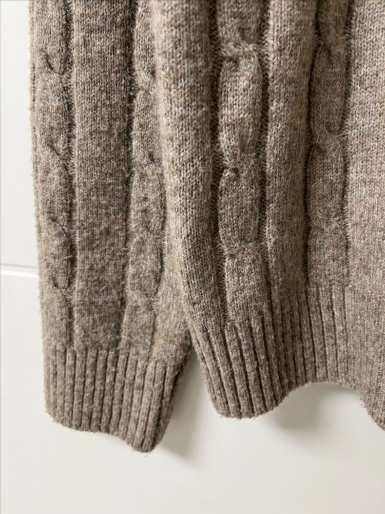 메종키츠네 케이블 니트 스웨터 이미지