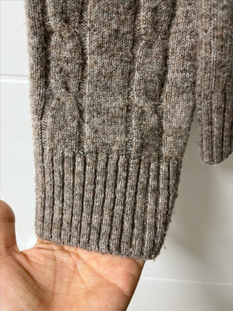 메종키츠네 케이블 니트 스웨터 이미지