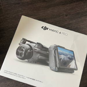 [미개봉]dji매빅프로4크리에이터 콤보(512G)+rc2 pro조종기포함 이미지