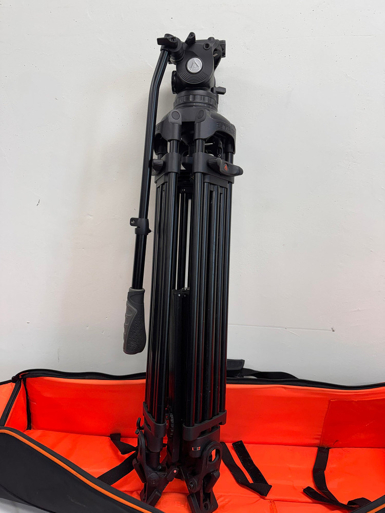 <판매> E-IMAGE 이 이미지 GH10L (100mm 유압 비디오 헤드) + 삼각대 (GA102) 이미지