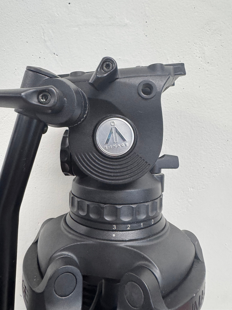 <판매> E-IMAGE 이 이미지 GH10L (100mm 유압 비디오 헤드) + 삼각대 (GA102) 이미지
