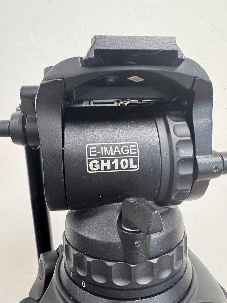 <판매> E-IMAGE 이 이미지 GH10L (100mm 유압 비디오 헤드) + 삼각대 (GA102) 이미지