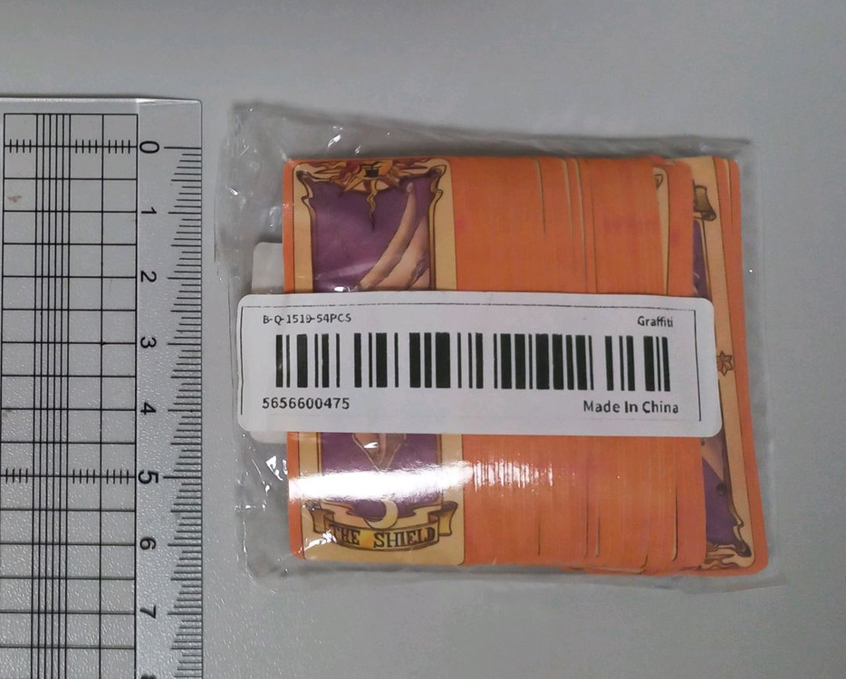 카드캡터체리 아크릴스티커 네장 + 마스킹테이프 + 미니스티커 이미지